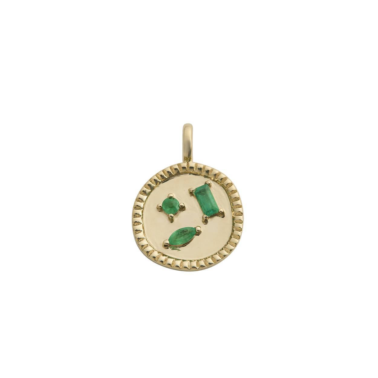 Vintage Geometric Stainless Steel PVD 18K Gold Plated Necklace