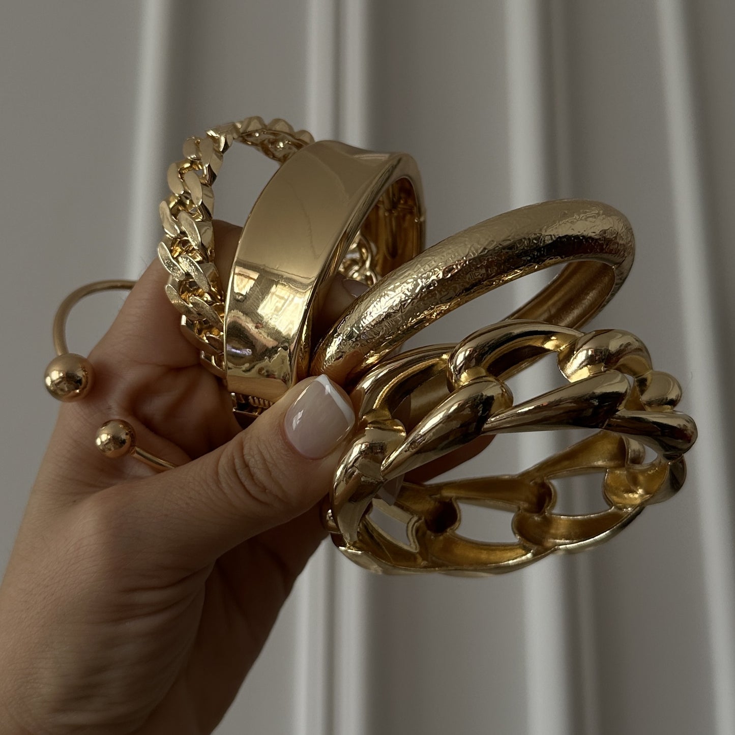 Fashion Plated Alloy Geometric Bracelet