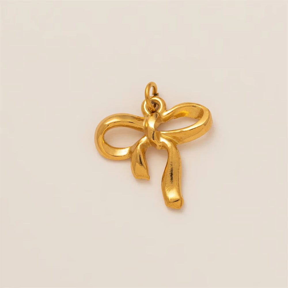 Collana con Ciondolo a Barra Placcata in Acciaio Inossidabile a Forma di Cuore, Luna e Stella Geometrici Minimalisti