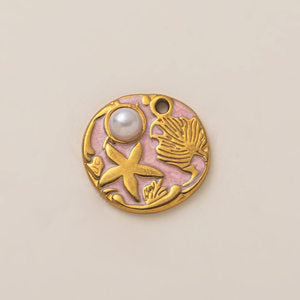 Luxury Casual Plated Stainless Steel Animal Pendant