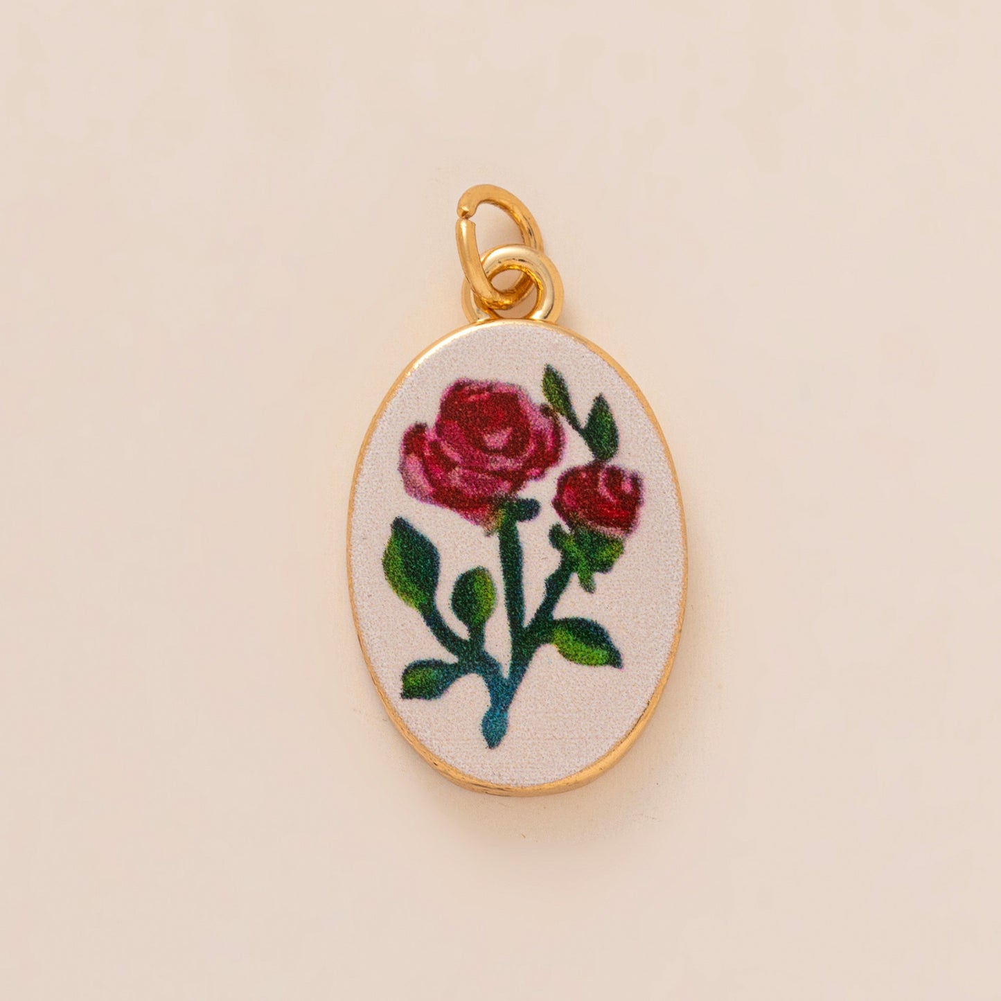 Elegant 18K Gold Plated Brass Geometric Heart Bow Charm Bar Necklace for Unisex