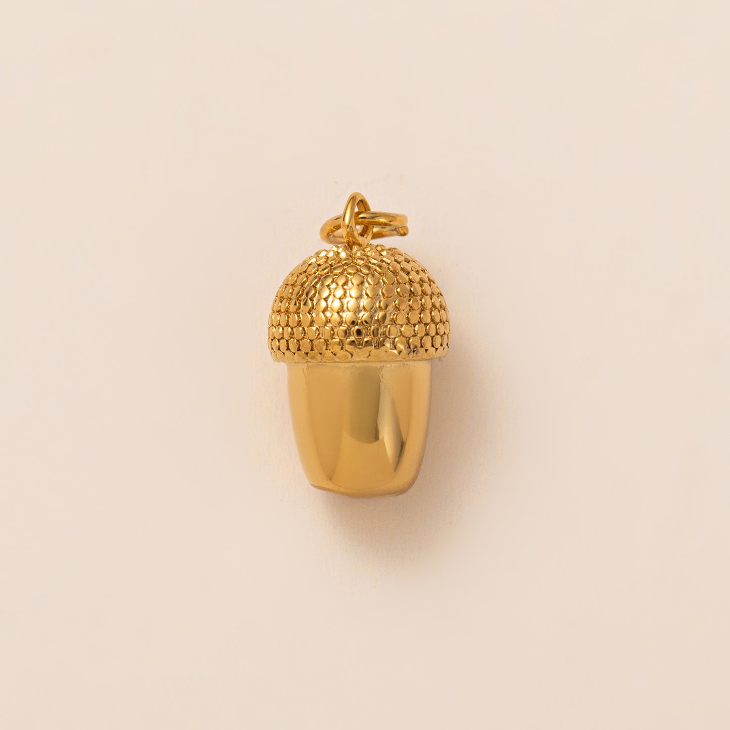 Vintage Sporty Geometric Stainless Steel 18K Gold PVD Plated Ball Chain Charm Bar
