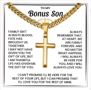 Hip Hop Style U-Shaped Cuban Link Necklace for Men Stainless Steel Plated Zinc Alloy Pendant