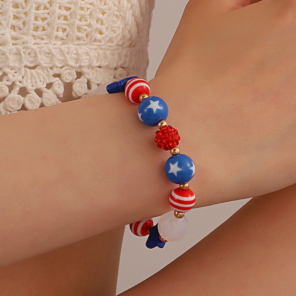Set di collane placcate in lega con ciondoli a forma di stella e cuore intarsiati di strass, stile minimalista, da donna