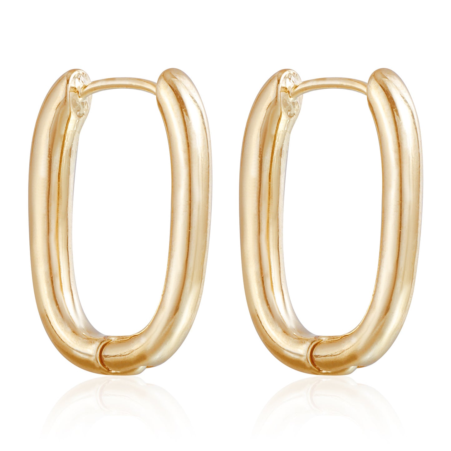 Vintage-Style U-Shaped Alloy Ear Cuffs with Plated Finish for Women