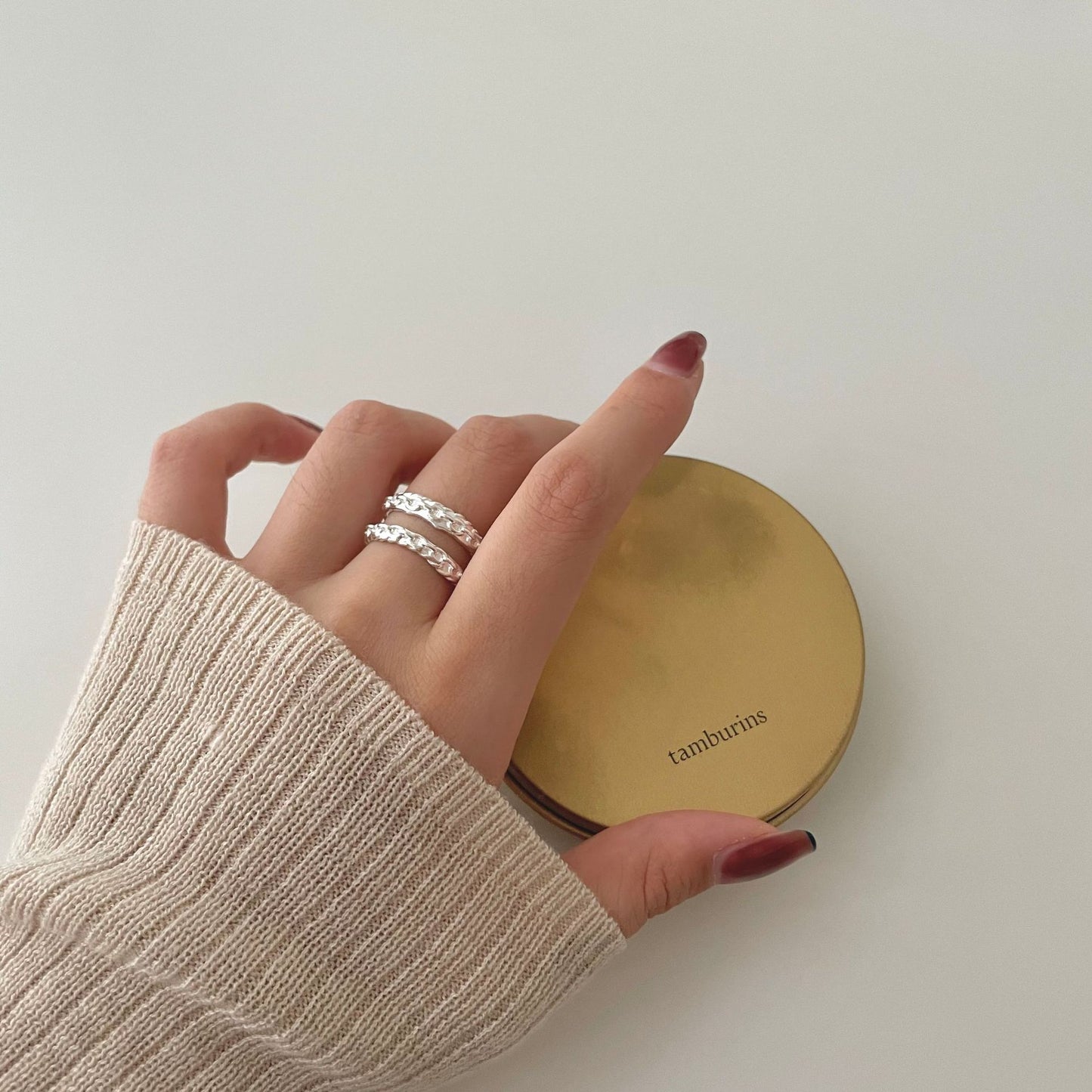 Minimalist 925 Sterling Silver Ring for Women