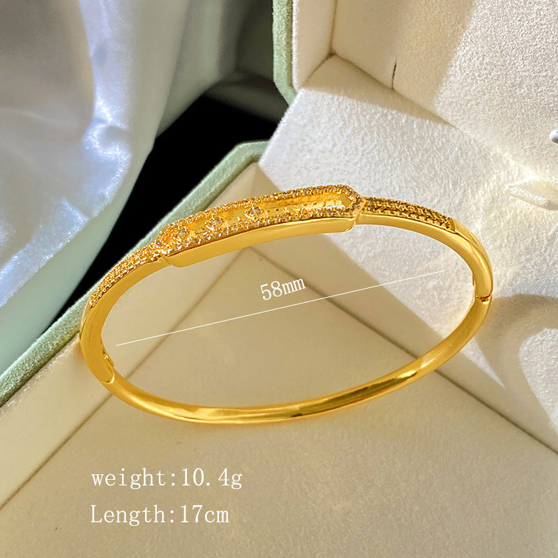 Vintage Plated Titanium Steel Bracelet