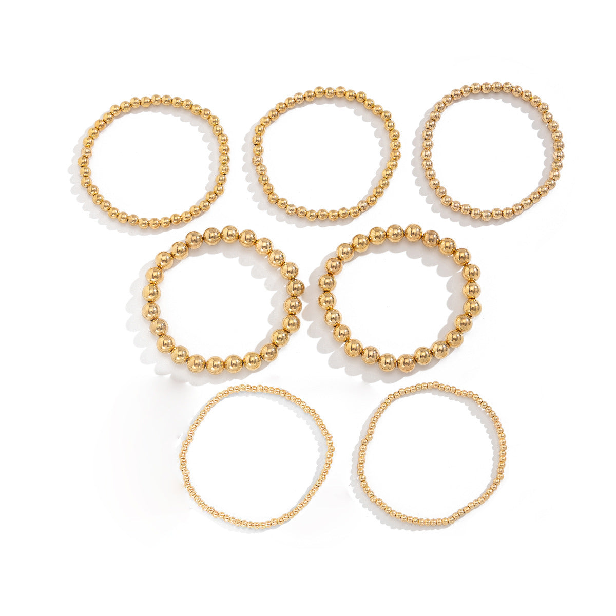 Pulsera elástica minimalista para mujer con perla de imitación en forma de corazón y acabado chapado, ideal para combinar con otras joyas