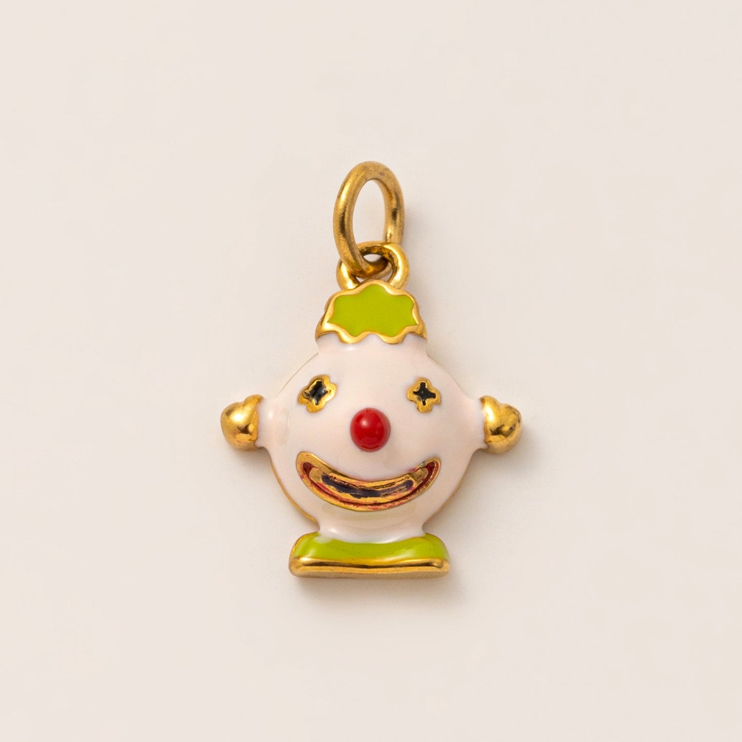 Casual Striped Floral Printed Brass Charm Bar for Women
