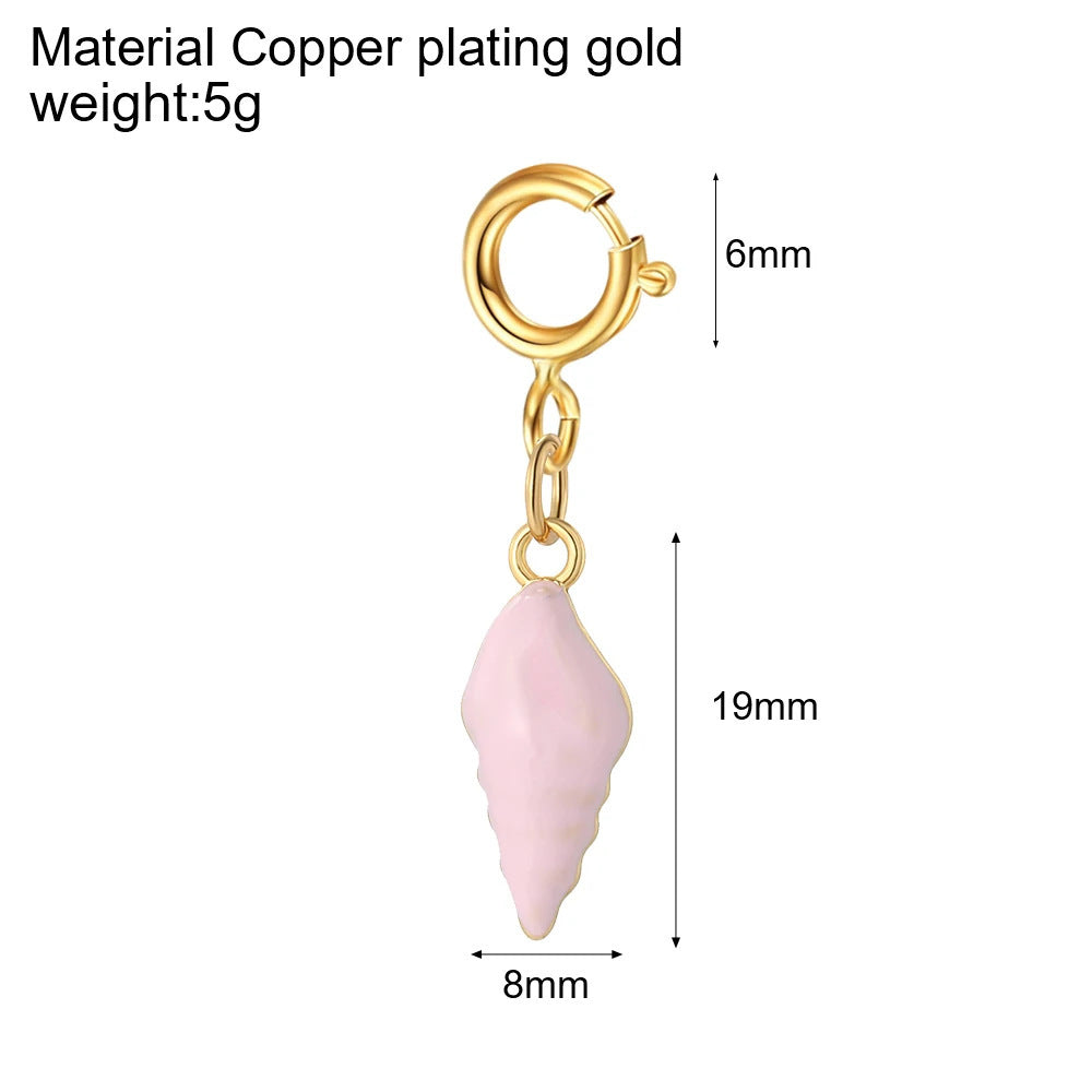 Minimalist Geometric Agate Stainless Steel Pendant 18K Gold PVD Plated Cable Chain Necklace for Unisex DIY Charm Bar