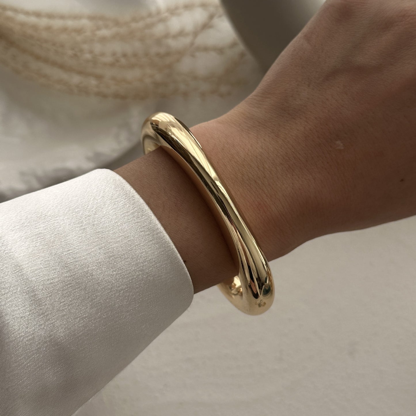 Set di bracciali a polsino placcati in lega geometrica per impieghi gravosi