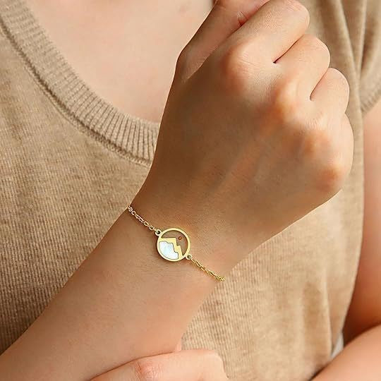 Minimalist Gold Plated Stainless Steel Bracelet Unisex
