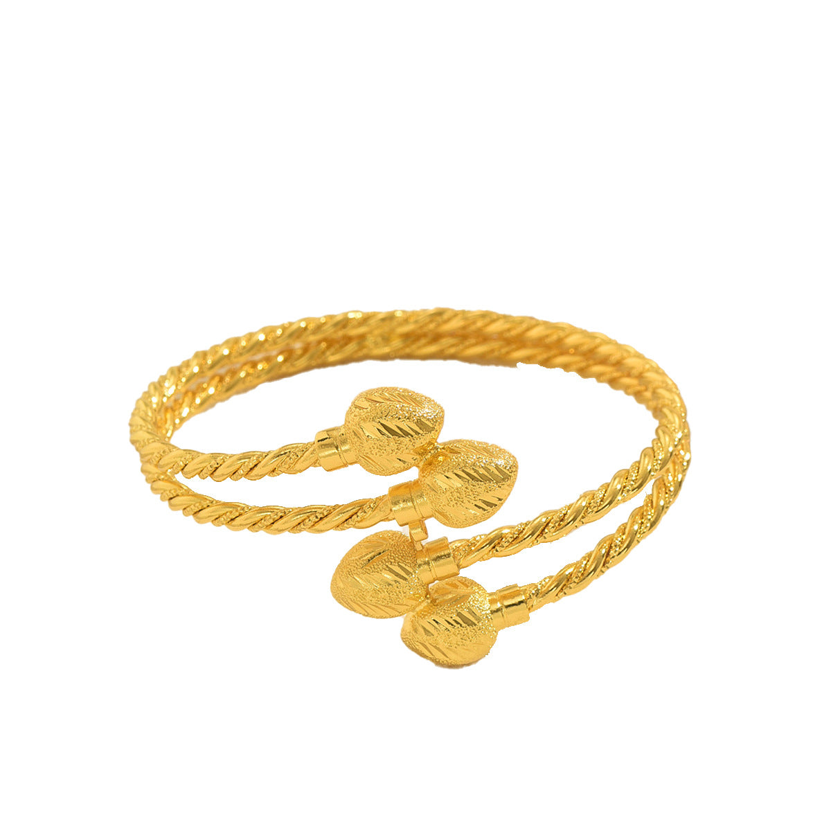 Minimalist Geometric Round Ball Copper Alloy Plated Bracelet for Women with Luxe Aesthetic and Versatile Styling