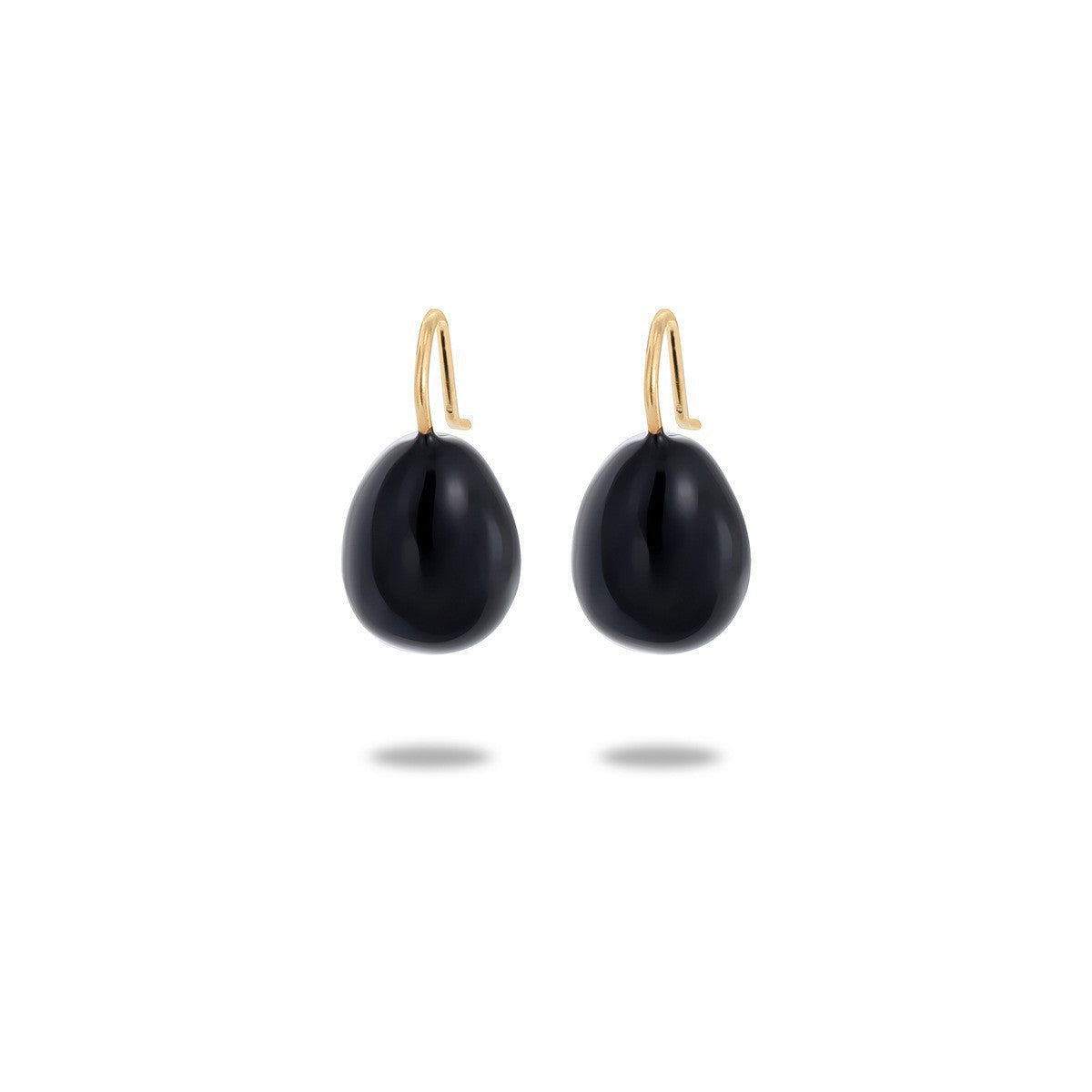 Orecchini a Perno da Donna in Acciaio Inossidabile con Smalto a Forma di Cuore Minimalista, con Design Geometrico e Ondulato