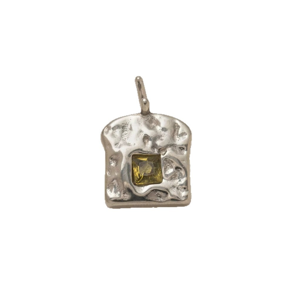 Vintage 18K Gold Plated Stainless Steel Geometric Ice Cream Charm Bar PVD Coated