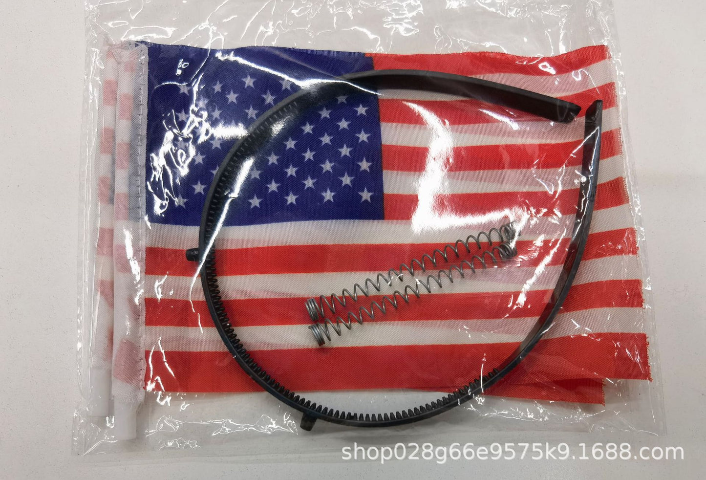 Ethnic Printed Fabric Headband DIY Charm Bar for Independence Day Halloween Christmas