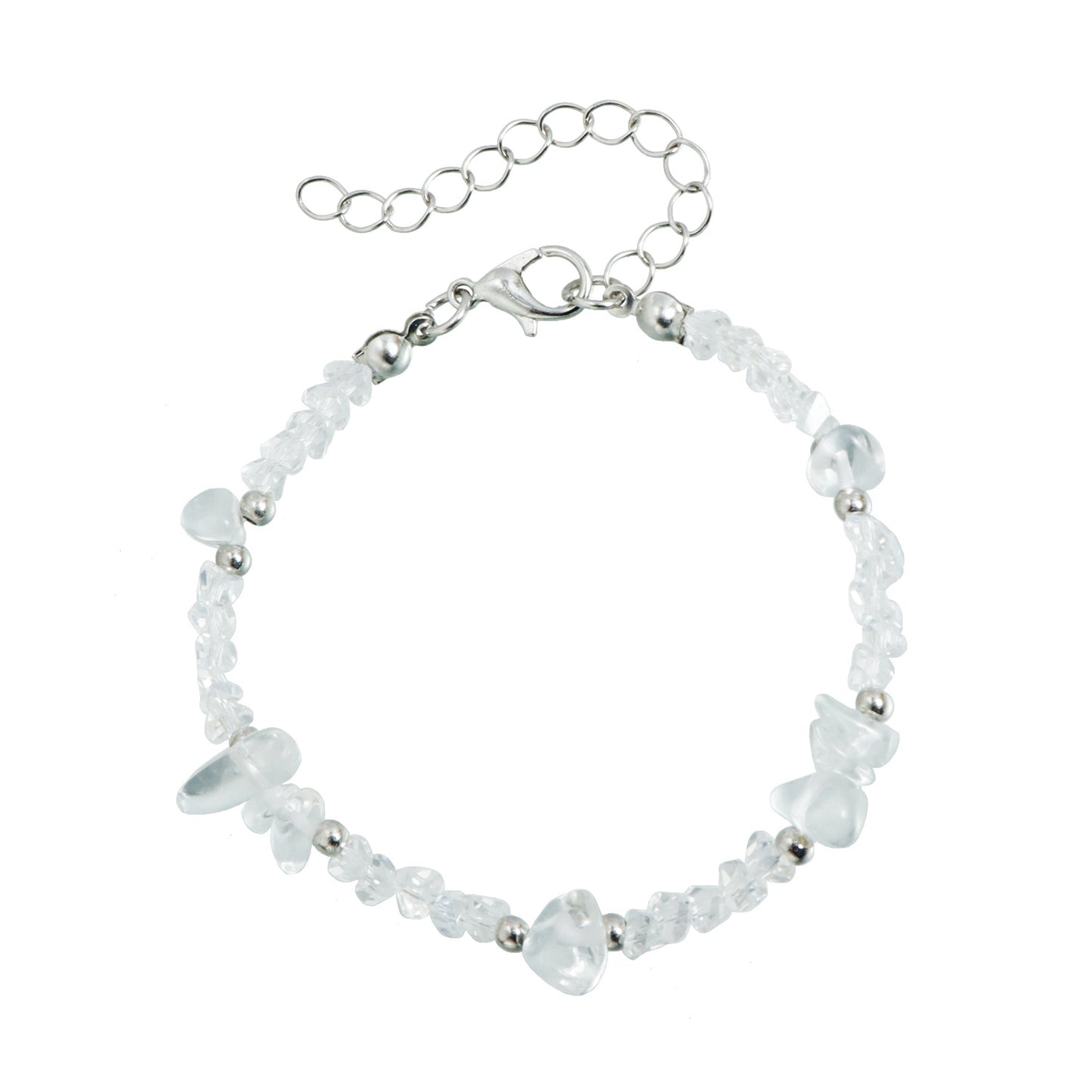 Minimalist Fashion Hollow Heart Geometric Alloy Plated Necklace with Artificial Stone for Women