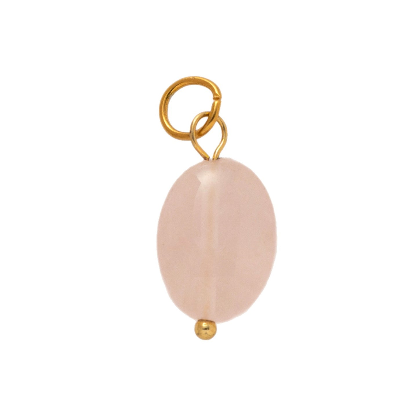 Dolce Ciondolo a Cuore Geometrico in Acciaio Inossidabile Placcato Oro 18K con Catena a Spiga e Barretta per Unisex