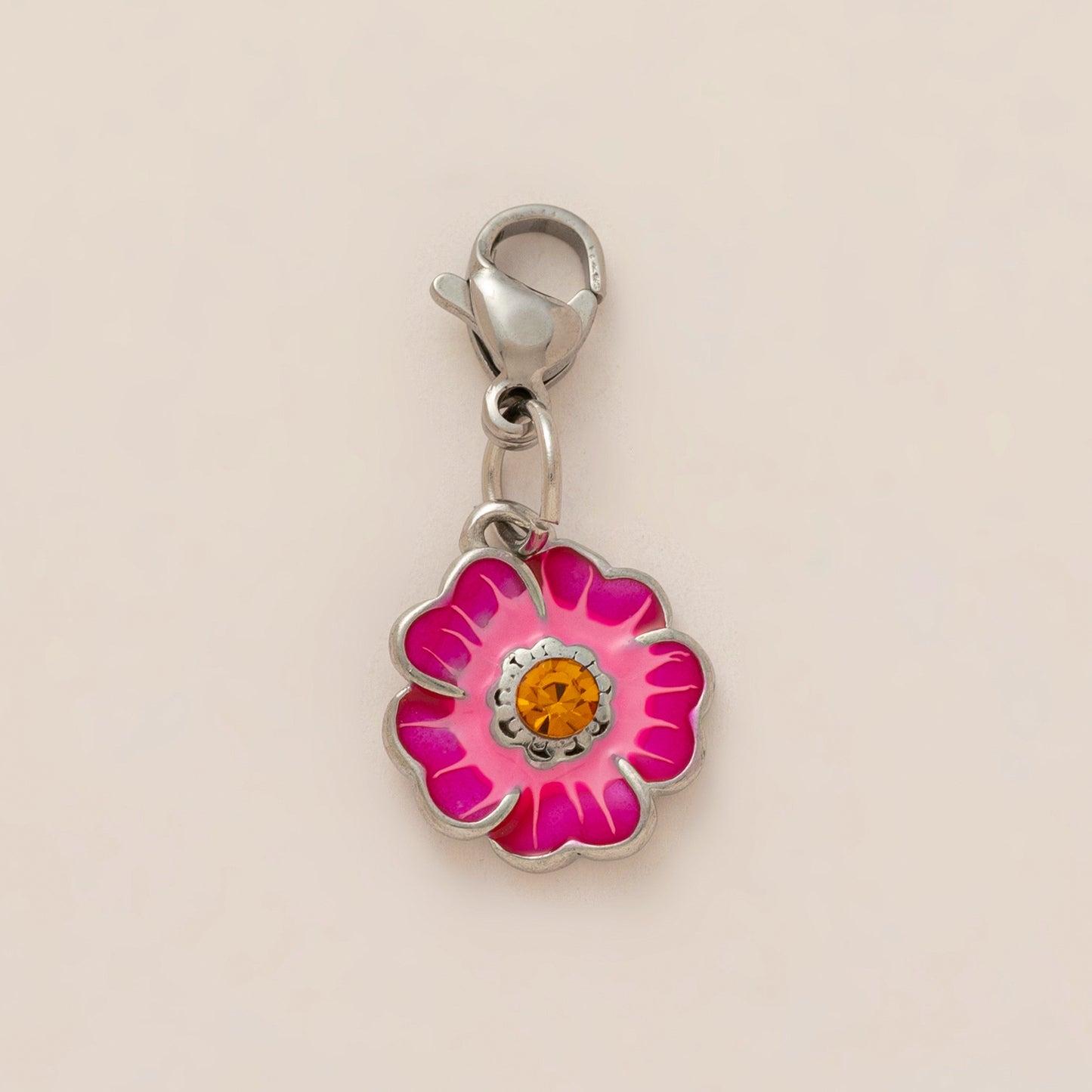Vintage 18K Gold Plated Stainless Steel Bee Charm Bar for Women