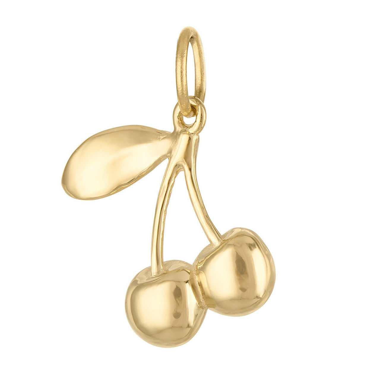 Casual Stainless Steel PVD Gold Plated Fruit Charm Bar