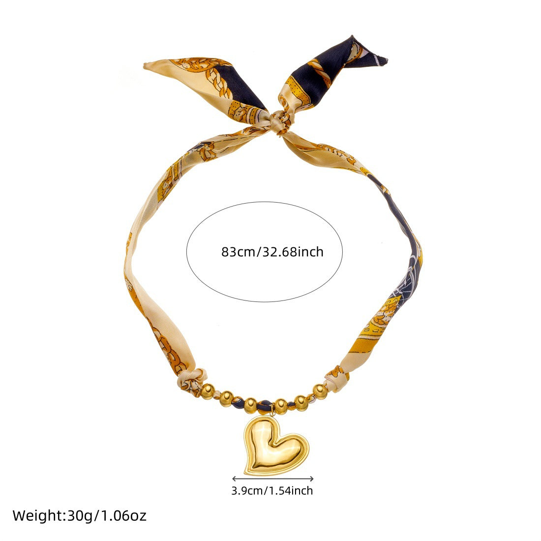 Vintage Gold Plated Stainless Steel Heart Cross Floral Pendant Necklace for Women