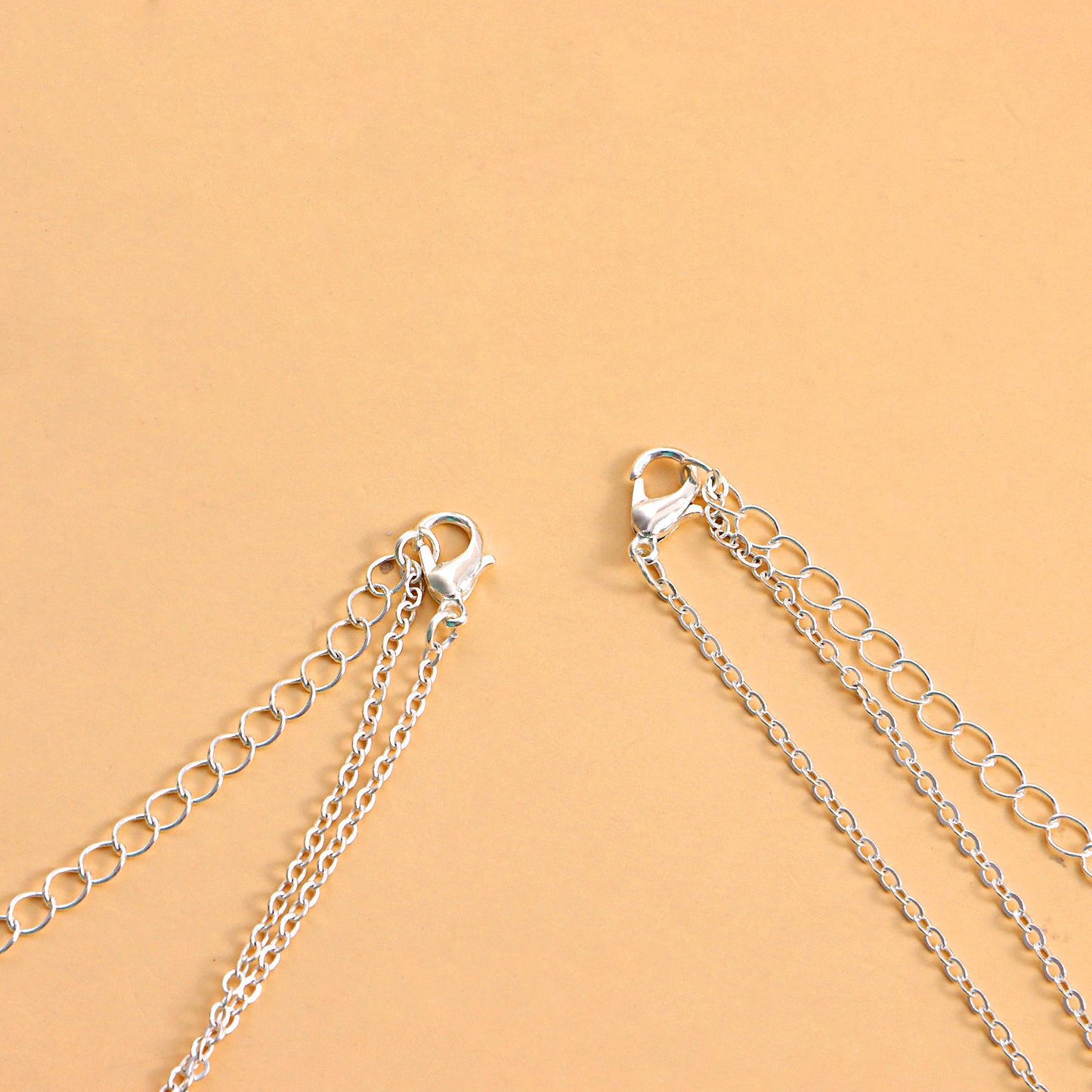 Minimalist Geometric Alloy Body Chain for Women with Rhinestone Inlay