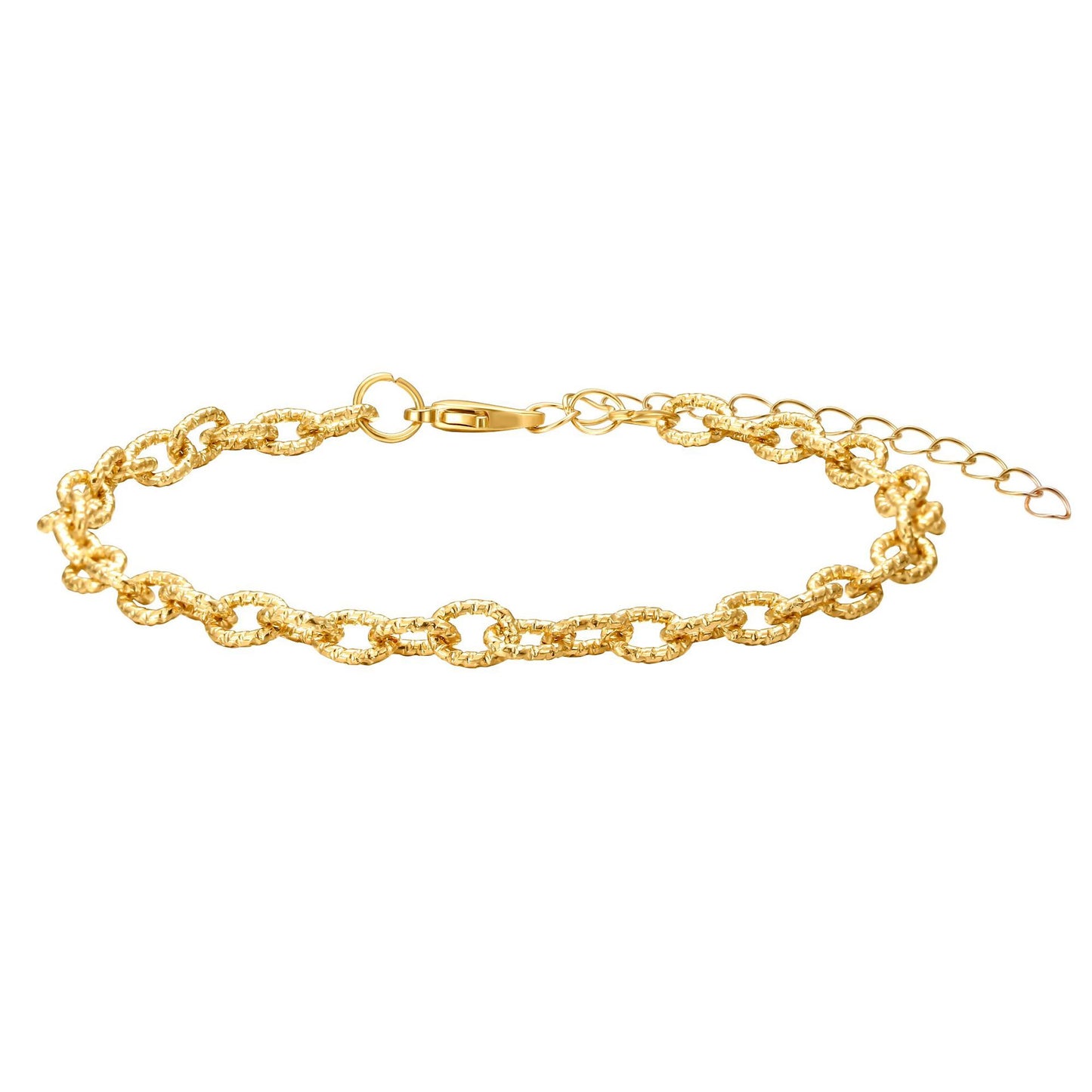 Minimalist Elegant Geometric Alloy Plated Bracelet for Women