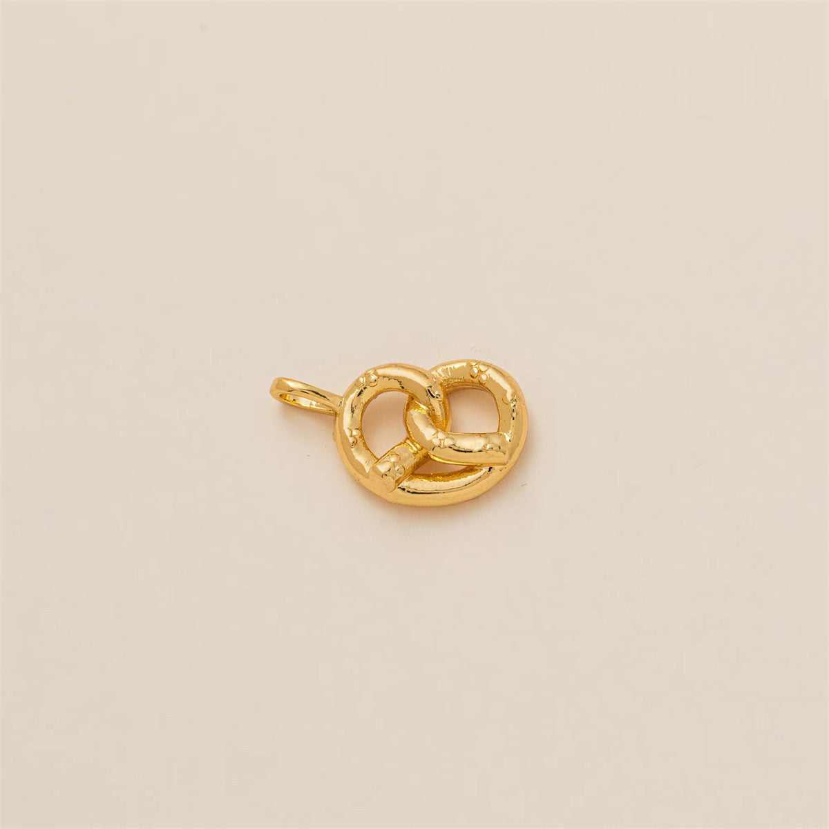Fashion PVD Plated Brass Food Theme DIY Charm Bar Pendant