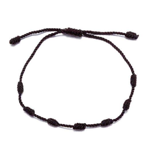 Minimalist Geometric Round Hand-woven Adjustable Lucky Bracelet