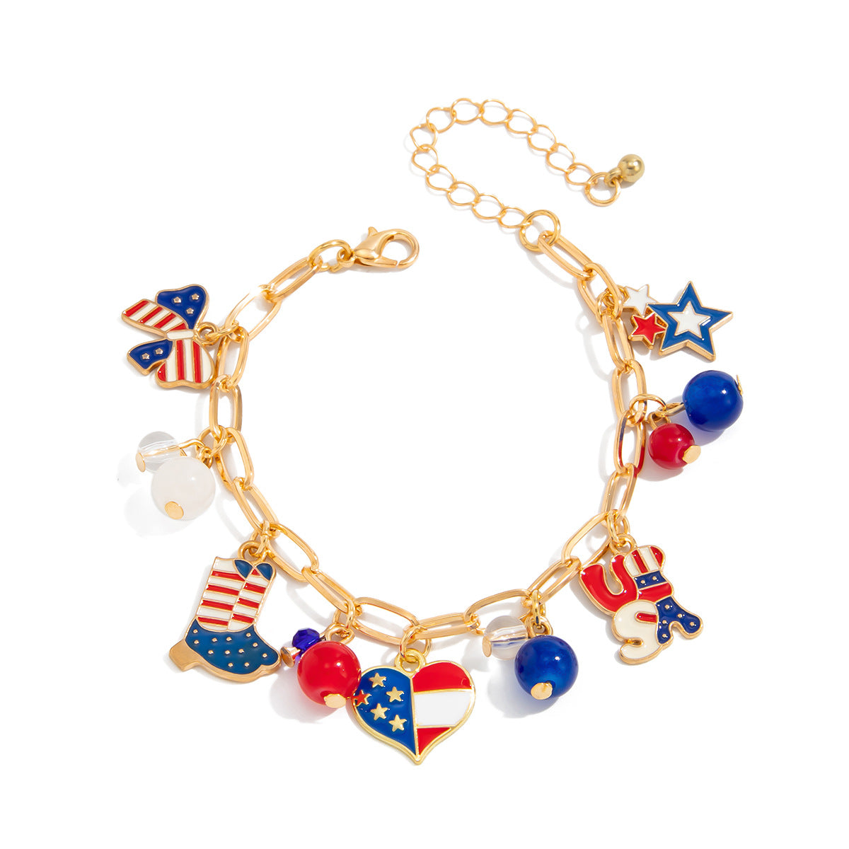 Collar minimalista con colgante de estrella y corazón con borlas en cadena a la clavícula de aleación galvanizada