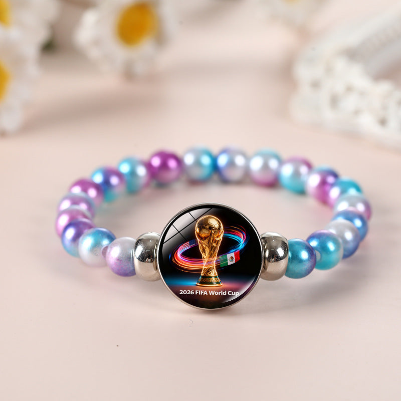 Geometric Crystal Beaded Bracelet Unisex Fashion Jewelry