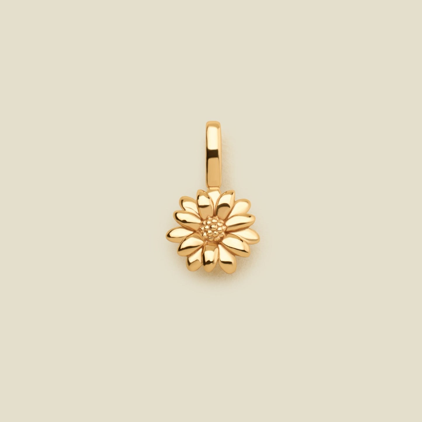 Vintage 18K Gold Plated PVD Stainless Steel December Birthstone Charm Bar