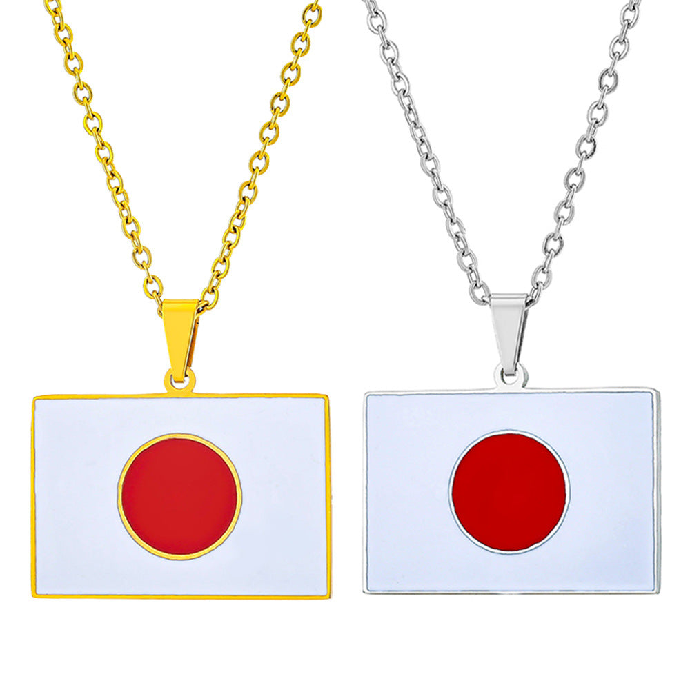 Collar con Colgante Geométrico Minimalista de Acero Inoxidable con Enchapado al Vacío para Uso Casual y Diario Unisex