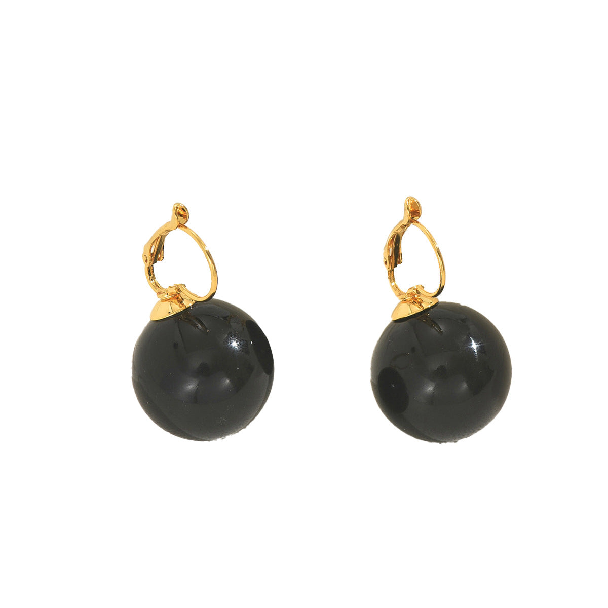 Orecchini geometrici minimalisti con intarsio di perle per donna, in lega di zinco, anallergici, a perno, eleganti, gioielli per tutti i giorni
