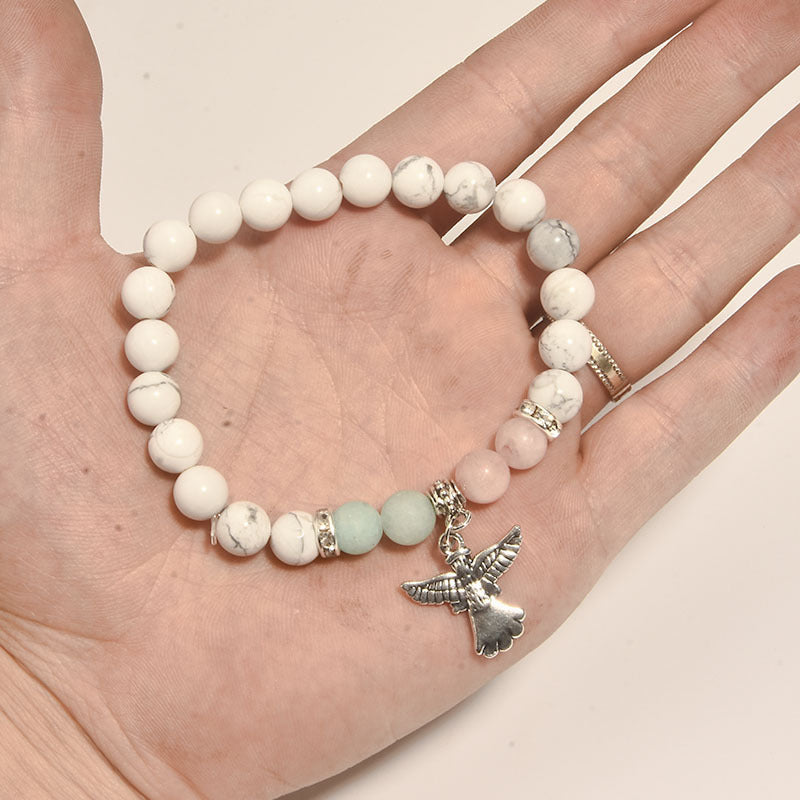 Geometric Crystal Turquoise Bracelet