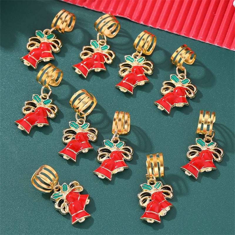 Minimalist Geometric Star-Shaped Metal Hair Clip for Kids with Plated Finish Dirty Braid Hair Accessory