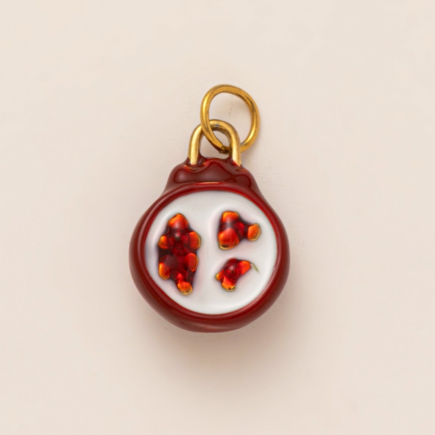 Vintage 18K Gold Plated Geometric Stainless Steel Pendant