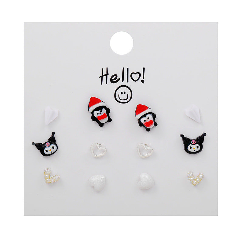Sweet Minimalist 925 Sterling Silver Post Resin Drip Oil Geometric Floral Stud Earrings for Women