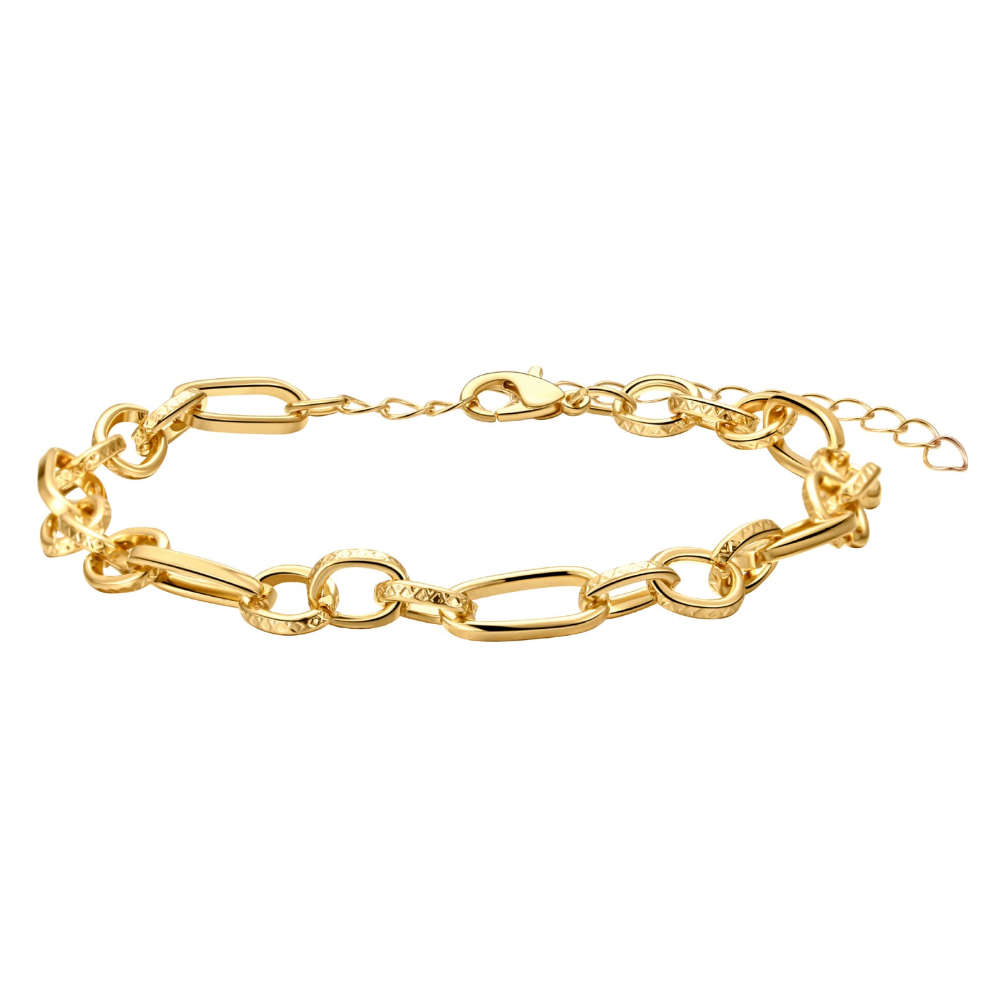 Minimalist Elegant Geometric Alloy Plated Bracelet for Women