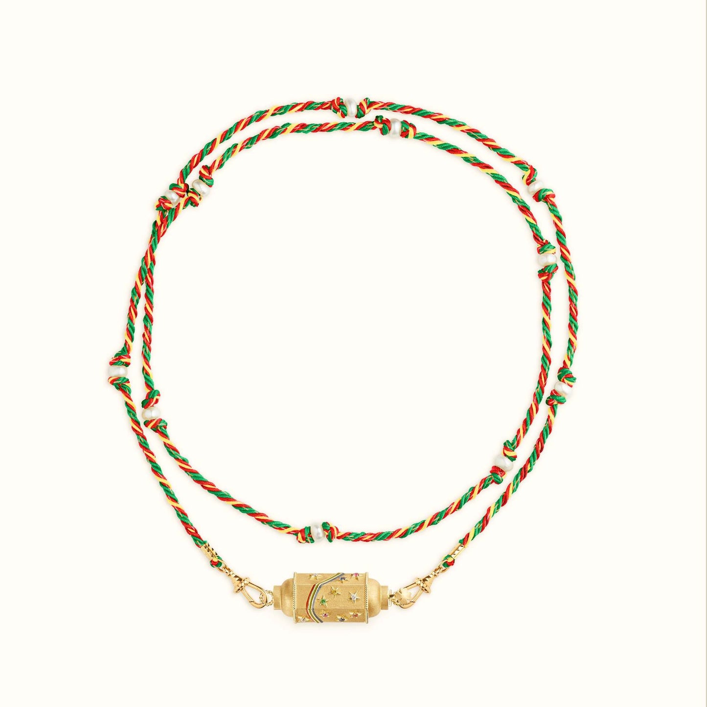 Minimalist Geometric Star Eye Tarot Pendant Necklace in Gold-Plated Copper with Adjustable Chain