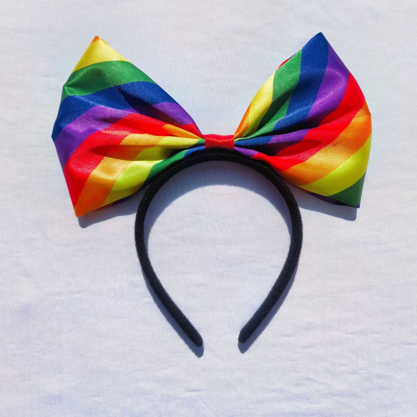 Rainbow Floral Butterfly Resin Headband Hair Accessory