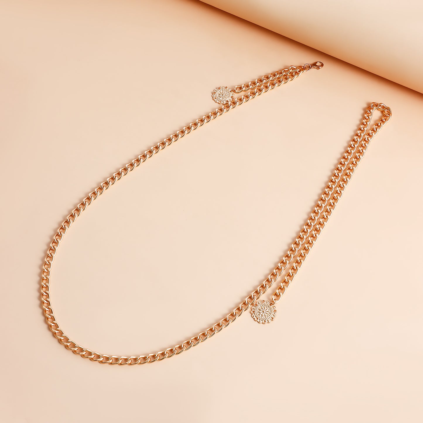 Punk Casual Aluminum Alloy Body Chain for Women
