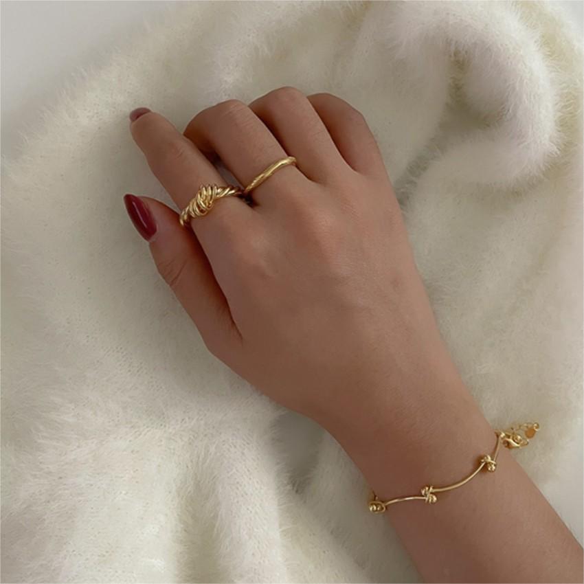 Minimalist Heart-Shaped 925 Sterling Silver Twisted Wire Ring with Beveled Geometric Facets for Women