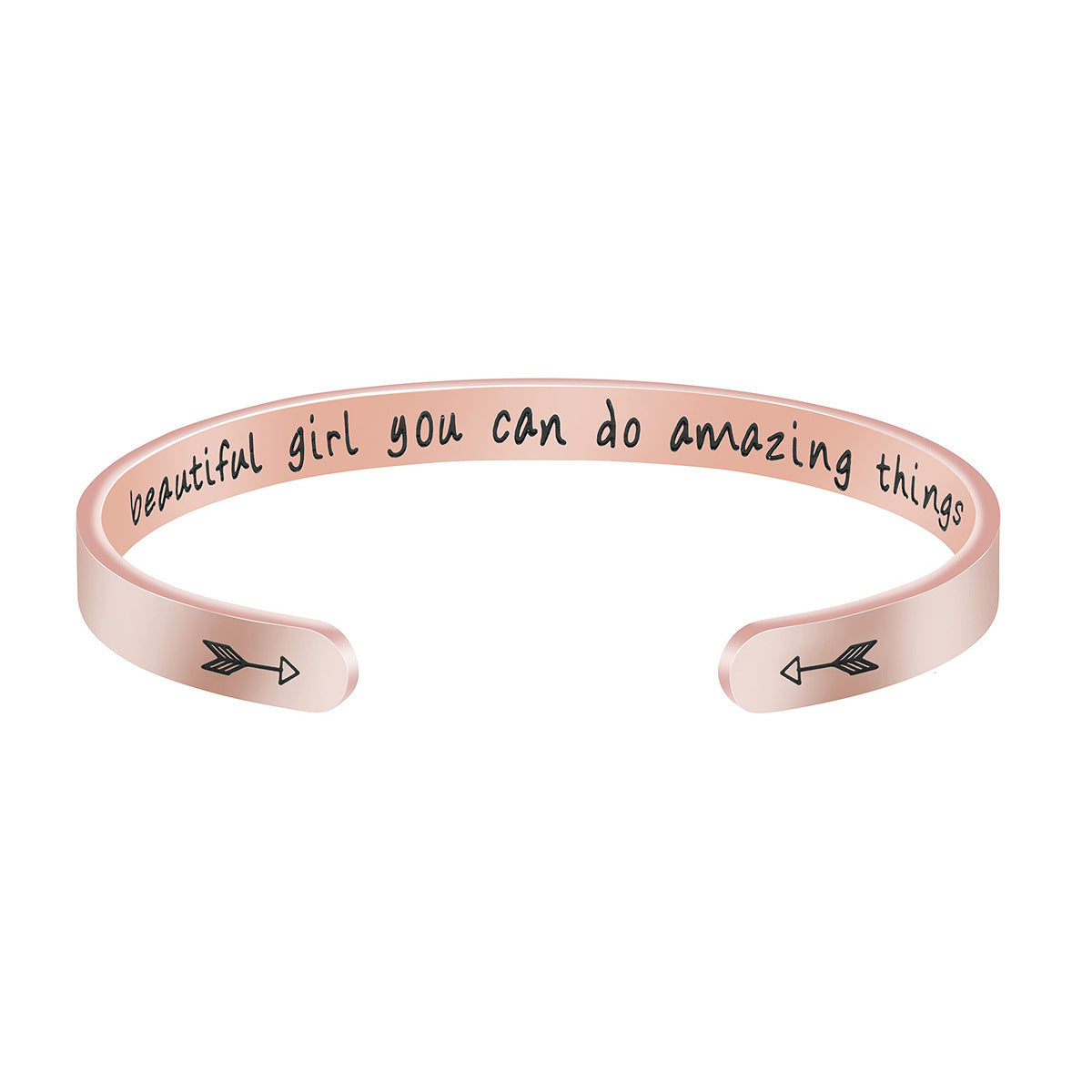 Pulsera de acero inoxidable de moda para mujer con acabado chapado, regalo ideal de Navidad, cumpleaños, Acción de Gracias para mamá