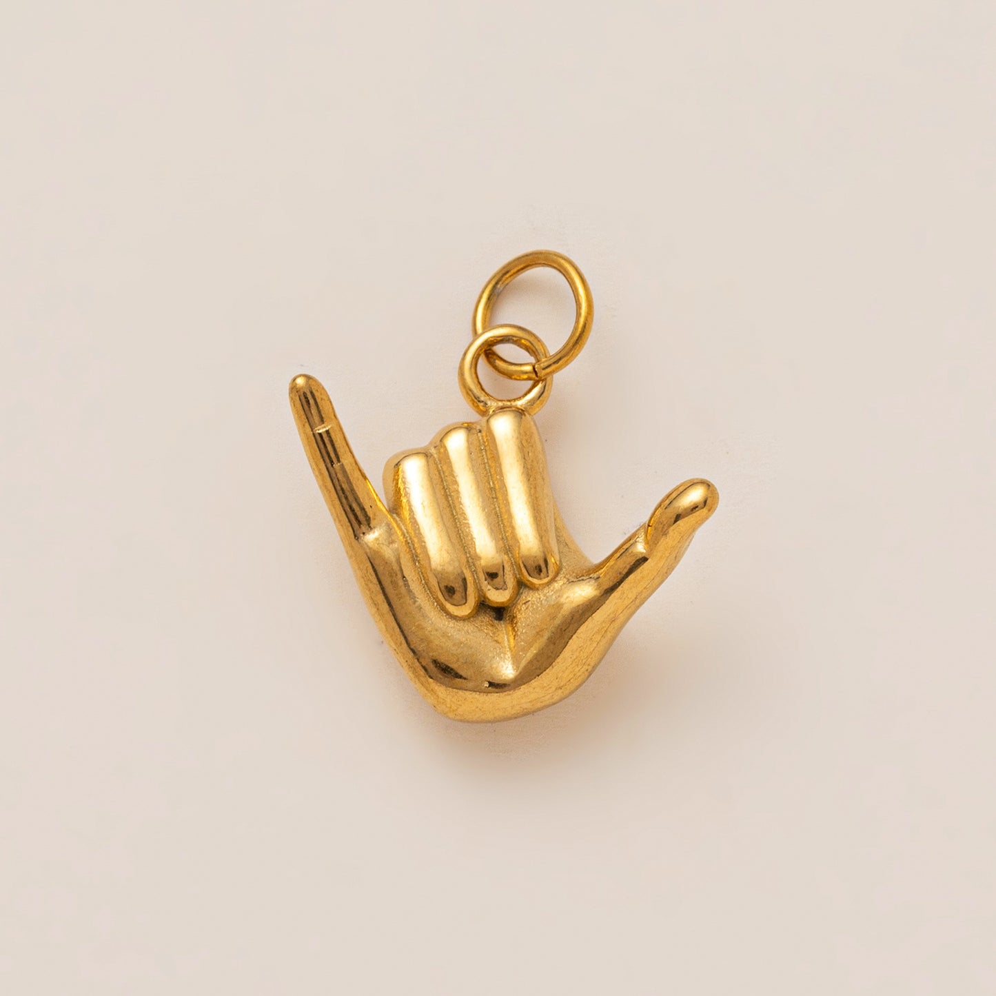 Fashion Business Stainless Steel PVD Gold Plated Charm Bar