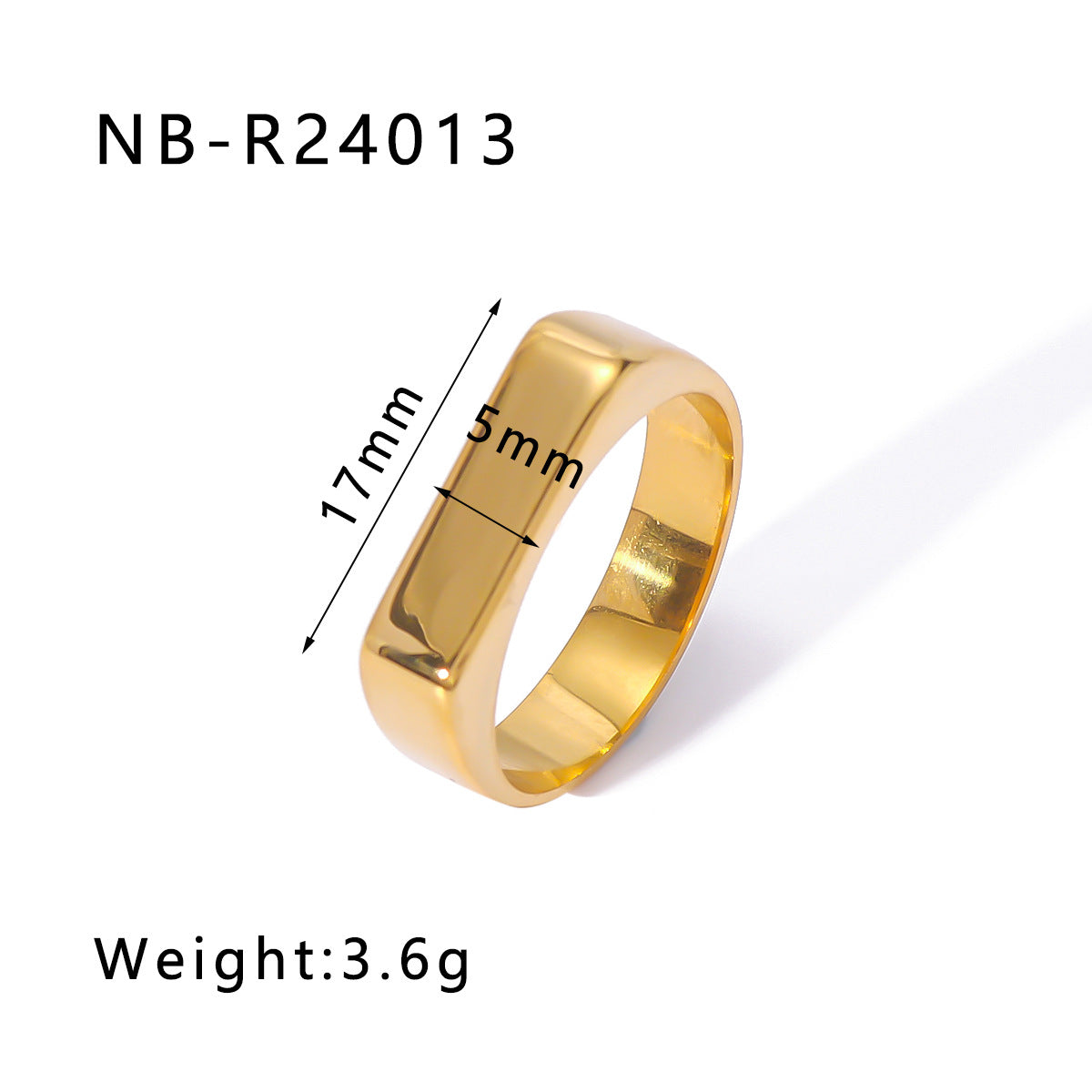 Set di anelli minimalisti a doppio strato in acciaio inossidabile con zirconi micro-incastonati e perle, gioielli unisex placcati oro 18 carati