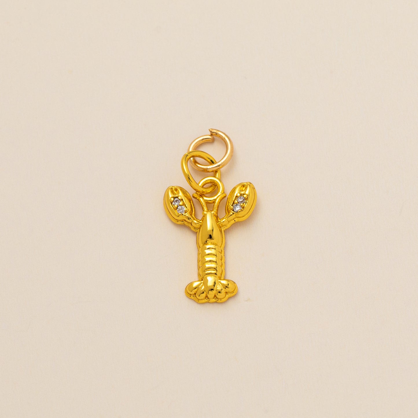 Minimalist Brass Plated Starfish Octopus Turtle Crab Conch Lobster Pendant Necklace with Pearl