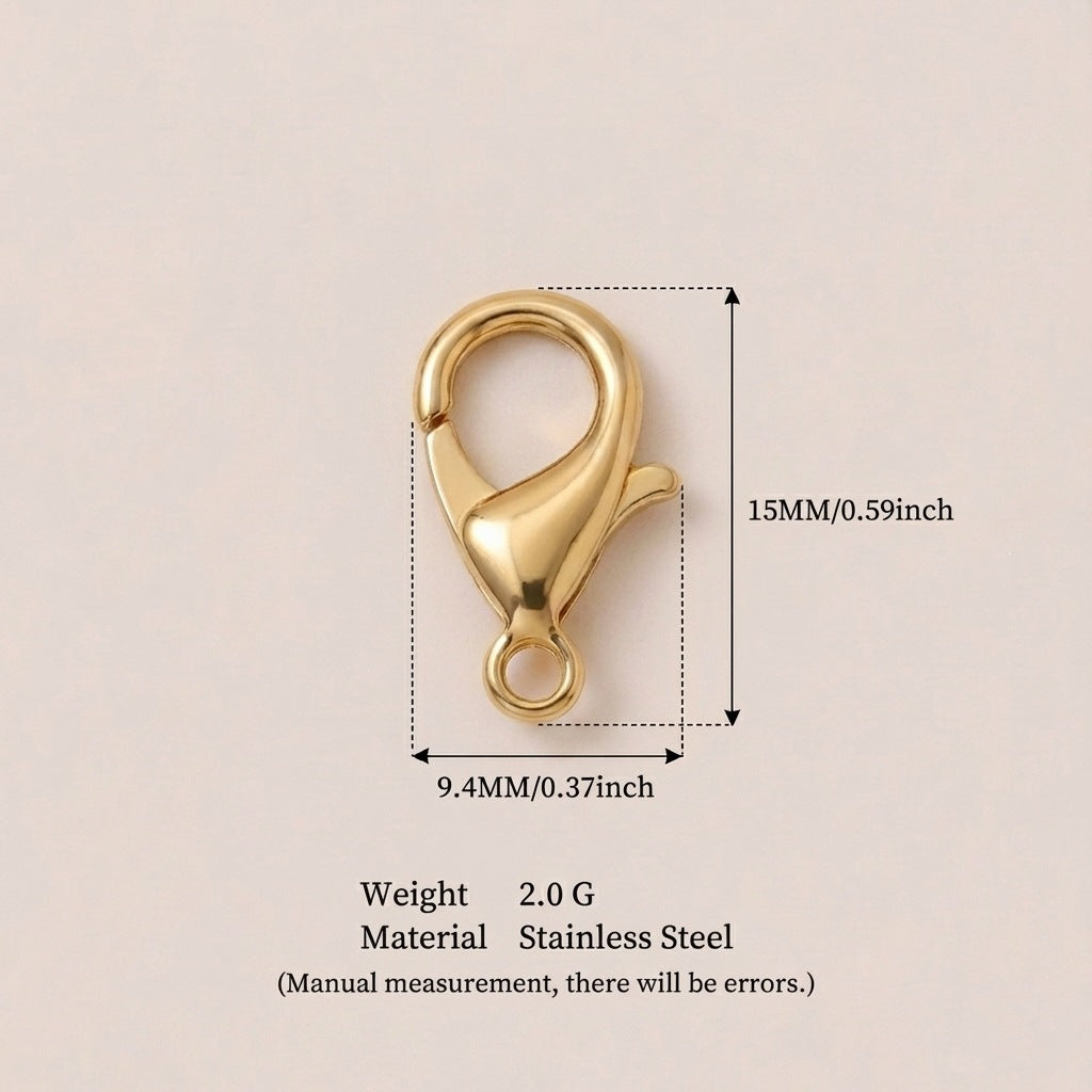 Vintage Plated Brass Heart Star Moon Floral Pearl DIY Charm Bar Shoe Accessories