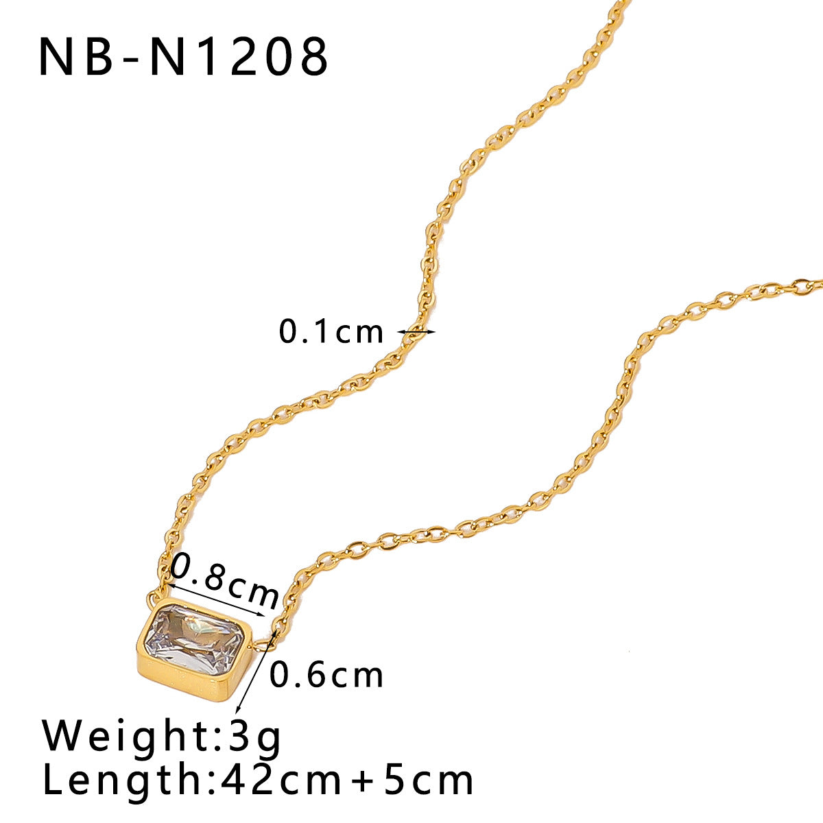 Collana con ciondolo minimalista a farfalla e cuore arcobaleno in acciaio inossidabile con placcatura in oro 18 carati e finitura smaltata da donna