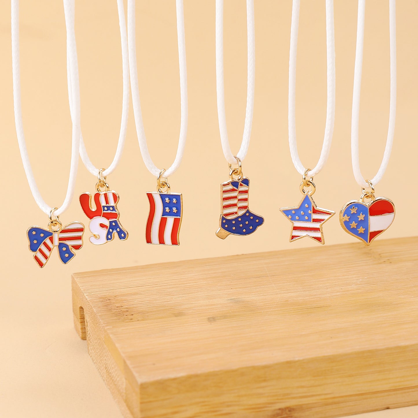 Geometric Alloy Plated Pendant Necklace for Women